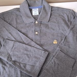BROOKS BROTHERS LONG SLEEVE POLO